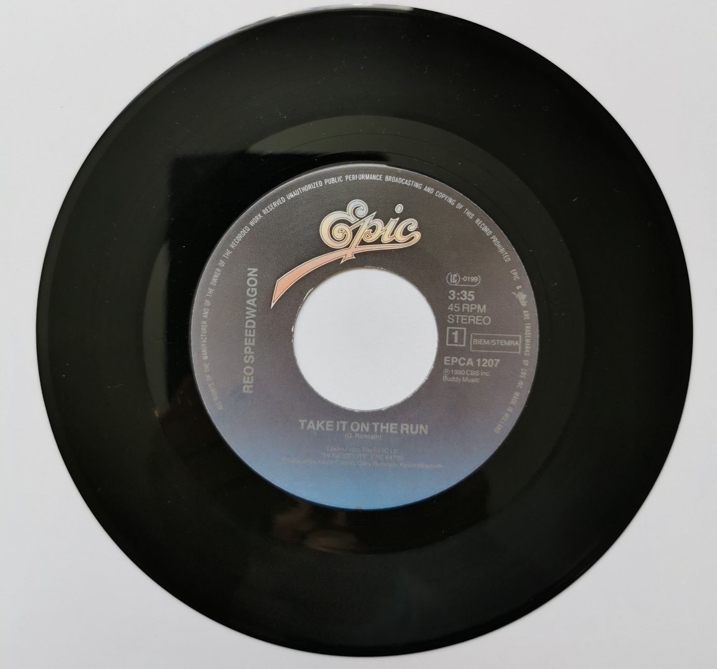 Dischi in vinile: REO Speedwagon - Take it on the run / Someone tonight – Usato da Birsfelden venduto da dsc_f8gx 2
