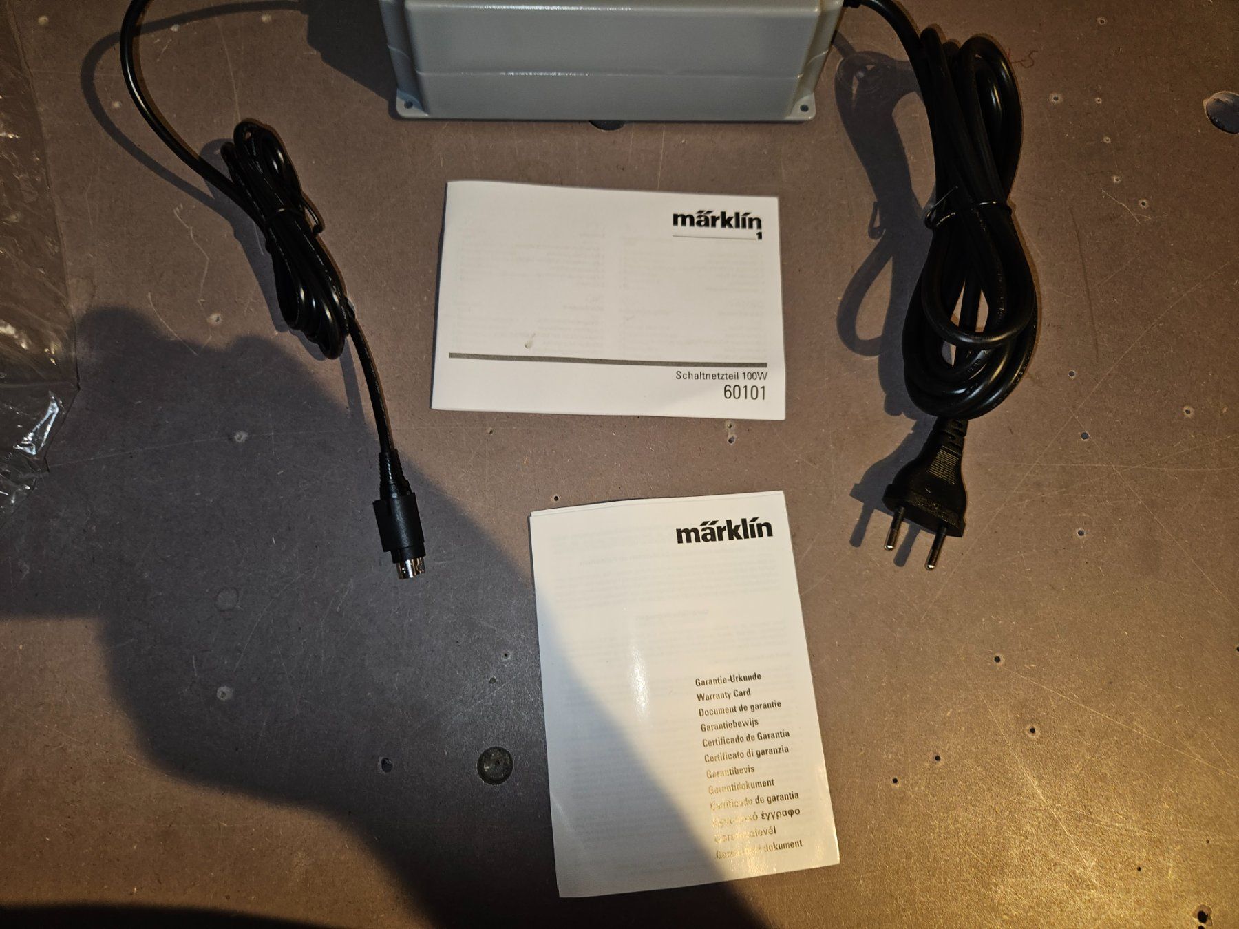 Märklin Modellini di ferrovie: Märklin Netzteil  60101 mit  OVP neu! – Nuovo e nell'imballaggio originale da Bern venduto da lukas90pilze 2
