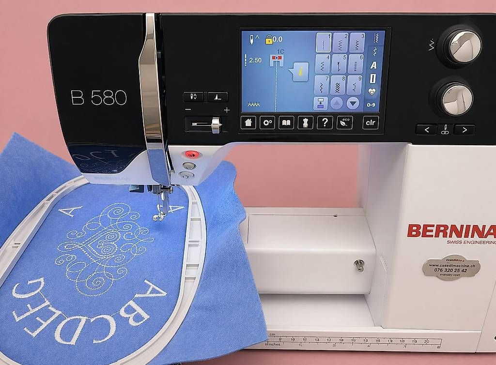 Bernina Macchine da cucire: BERNINA 580 Näh- Stickmaschine – Usato da Bülach venduto da topnaehmaschinen 2