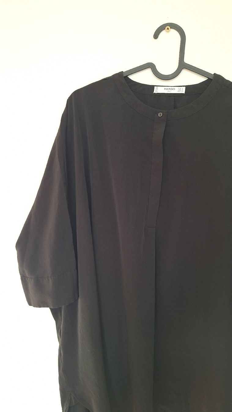 Mango Camicette: Oversize-Bluse schwarz, Mango Suit, Gr. S – Usato da Winterthur venduto da shishibelle 2