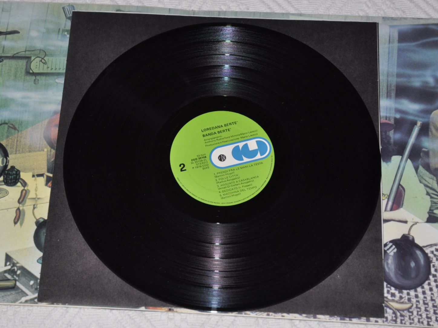 Vinyles: LP Loredana Berte' - Bandaberte' – D'occasion à Boll par Theodora15 6