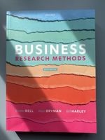 Business Research Methods, 6. Auflage, Top Zustand!