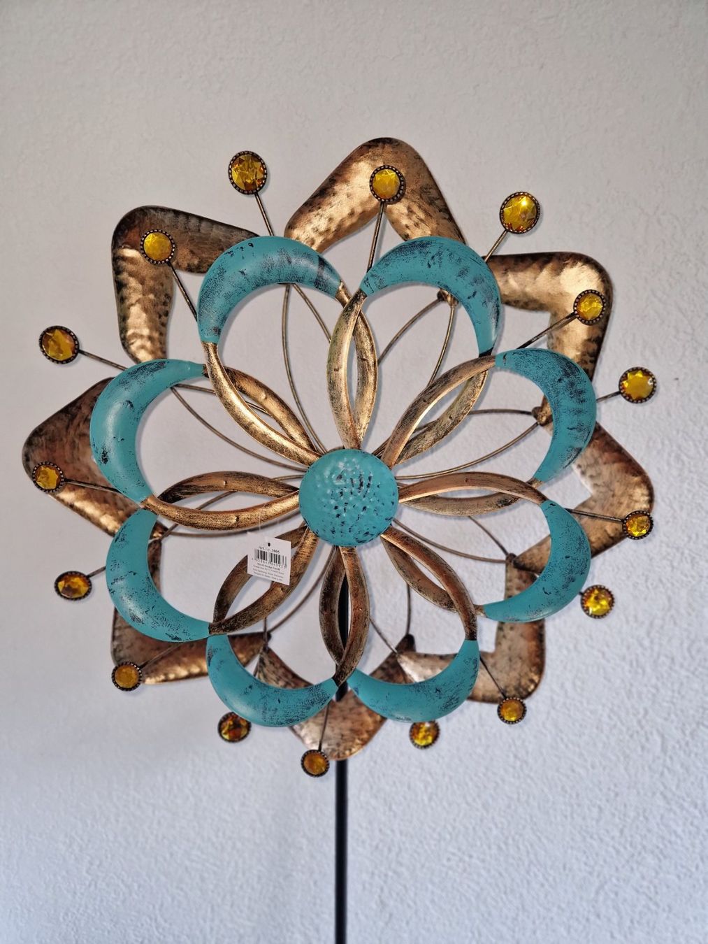 Tutte le decorazioni: Windrad Blume Metall 160cm D:52.5cm – Nuovo e nell'imballaggio originale da Matzendorf venduto da Gartendeko-Shop 4
