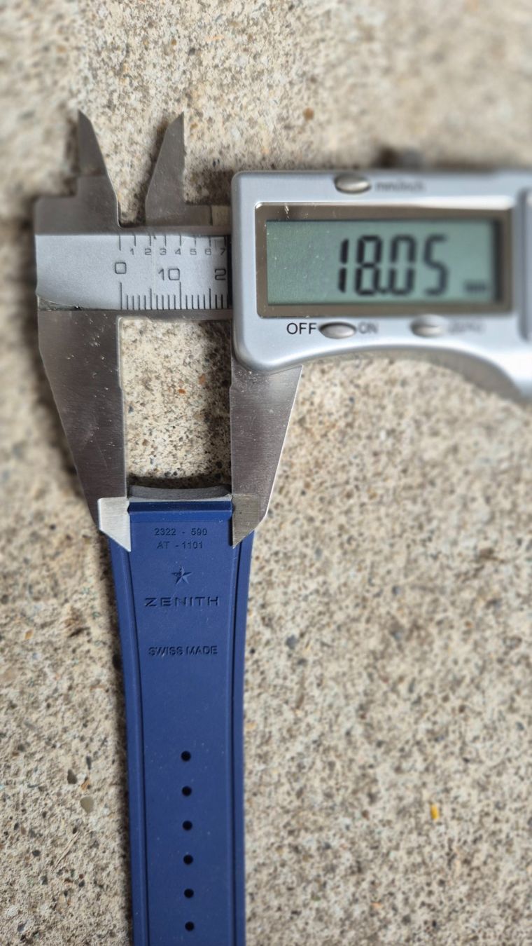 Armbänder & -reifen: Zenith Uhrenband Kautschuk – Neu (gemäss Beschreibung) aus Elsau von Woolie81 4