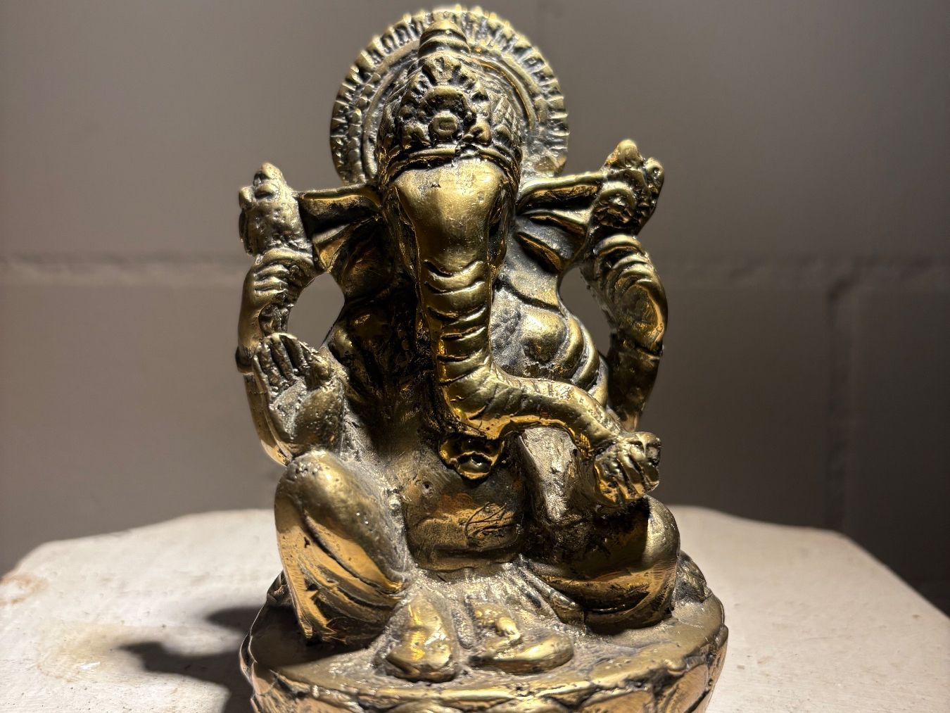 Sculptures & Statues: Ganesha Statue 13 cm Bronze – D'occasion à Lenggenwil par Unique_ 1
