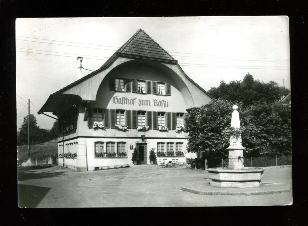 Bannwil Gasthof Zum Rössli Oberaargau Kaufen Auf Ricardo