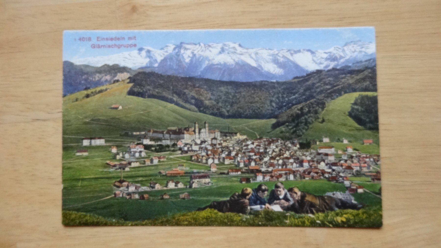 Ansichtskarten: Carte Postale Ancienne: Einsiedeln, Suisse – Gebraucht aus Rebeuvelier von falcon58