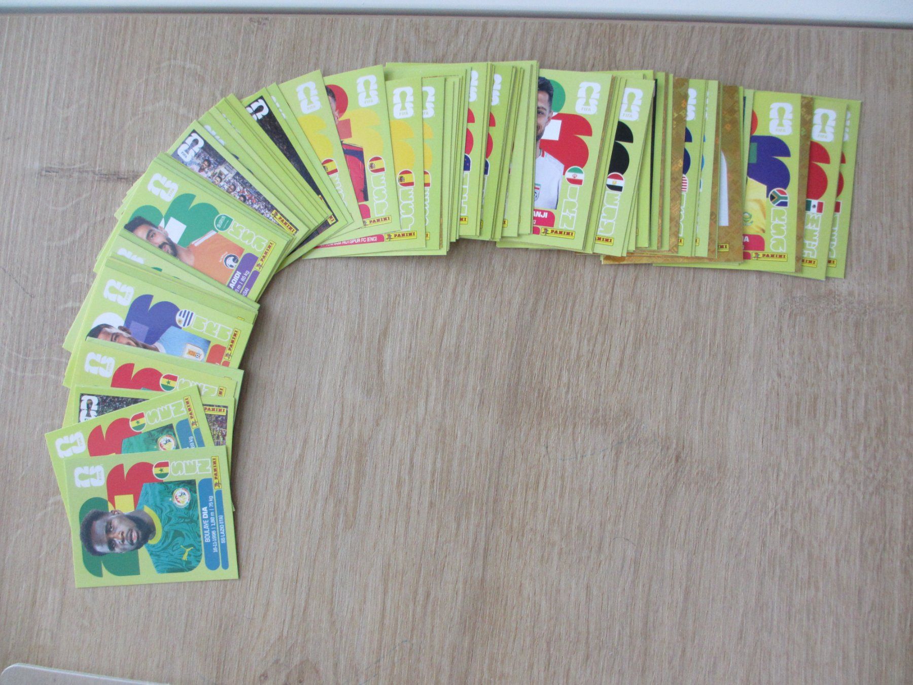 Panini Sammelbilder & Trading cards: FIFA World Cup 2026  100 Verschiedener Sticker – Neu (gemäss Beschreibung) aus Sargans von Mony34