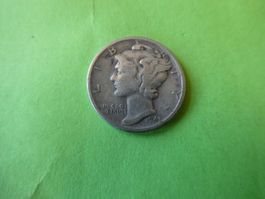 USA 1943, 1 Dime - Silber