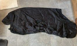 Fast neue  Regendecke 155cm/150gr mit abnehmbarem Halsteil