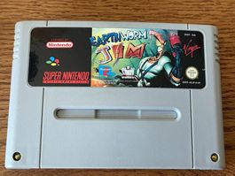 Snes Modul - Earthworm Jim