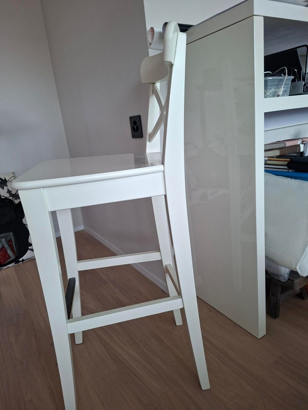 Ikea Sgabelli: Barhocker weiss – Nuovo (secondo la descrizione) da Bülach venduto da magnolia55
