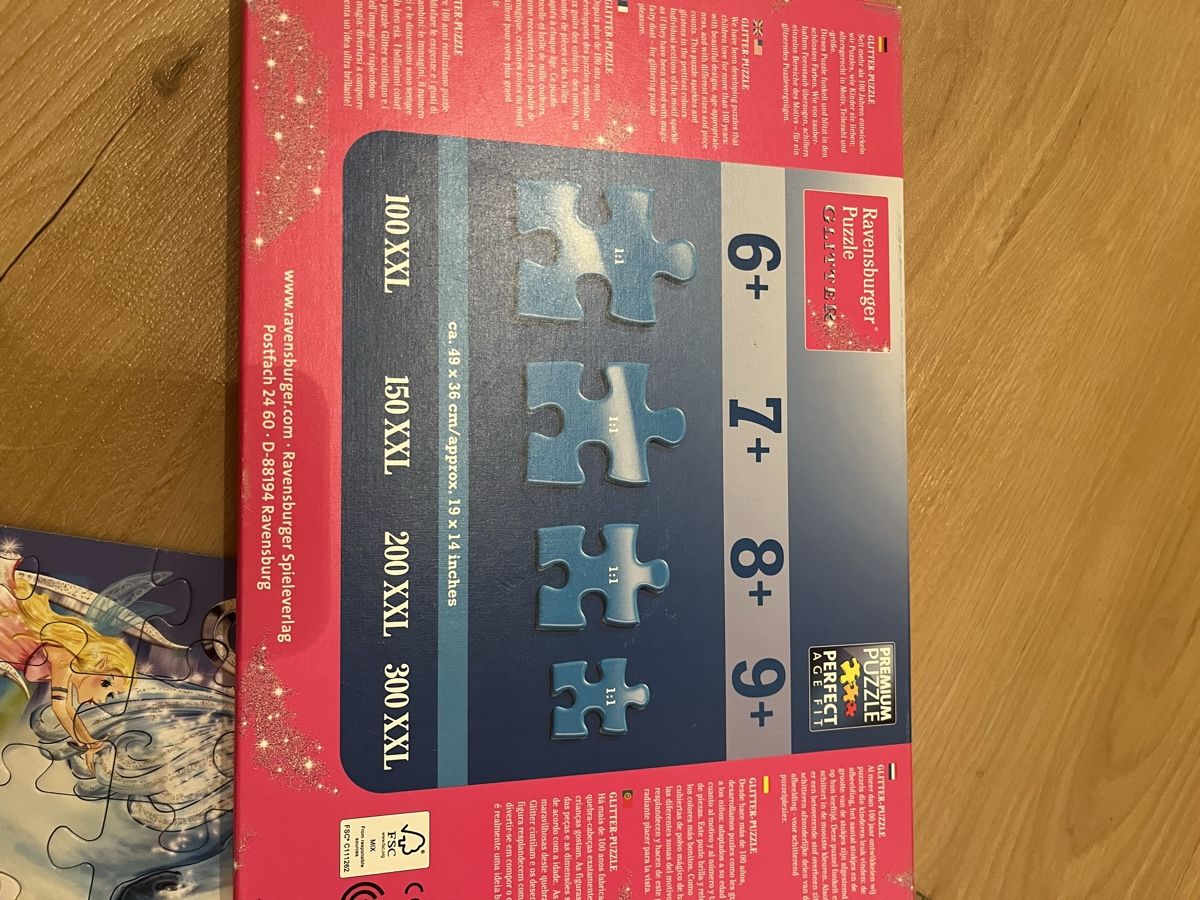 Ravensburger Puzzles: Ravensburger Puzzle Glitzer Einhorn, 100 Teile, 6+ – Gebraucht aus Münchwilen TG von Kaira0811 3