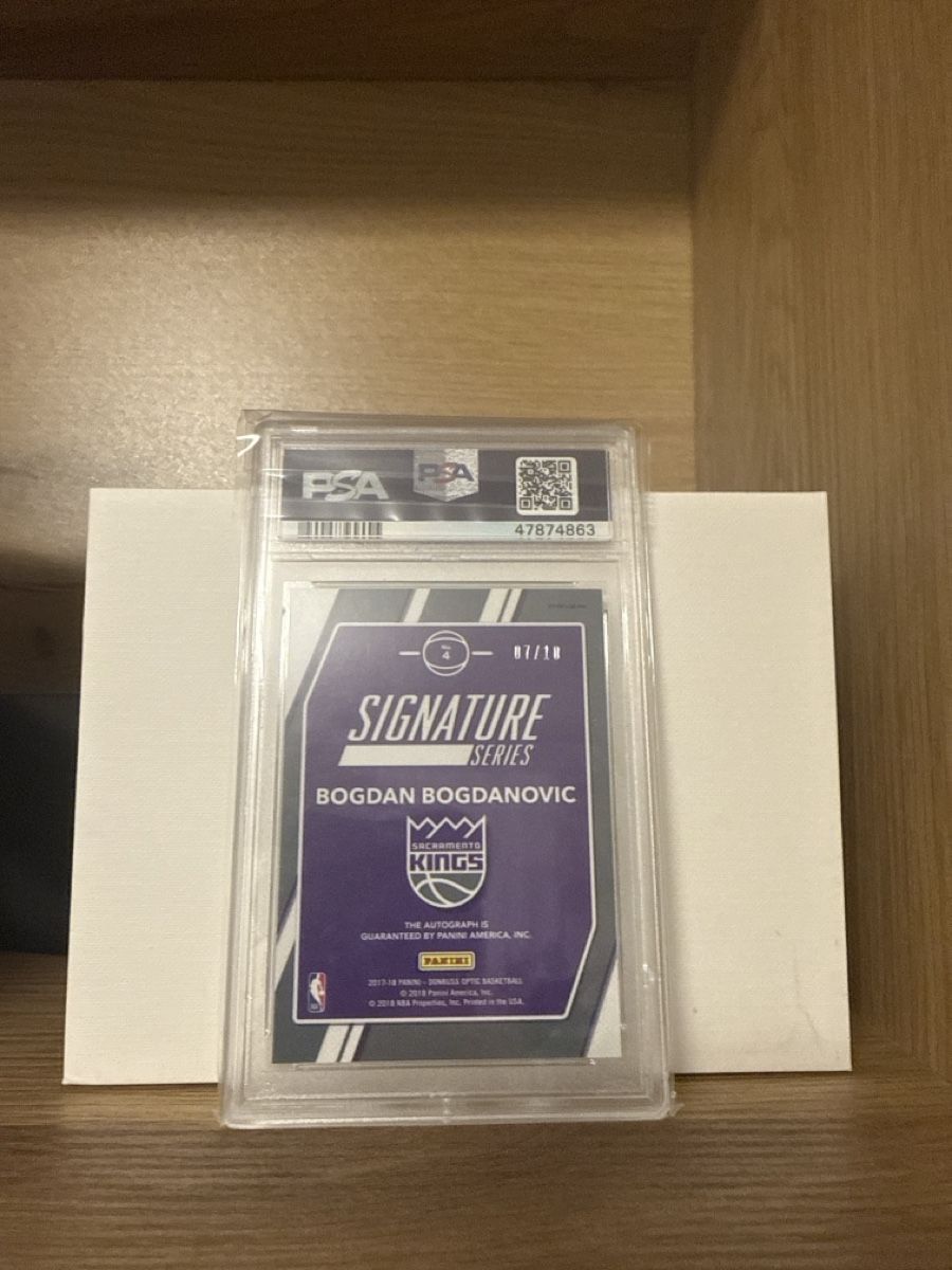 Panini Sammelbilder & Trading cards: 2016 Panini Optic Bogdan Bogdanovic Autograph PSA 10 – Gebraucht aus Neuhausen von MP_TCG 1