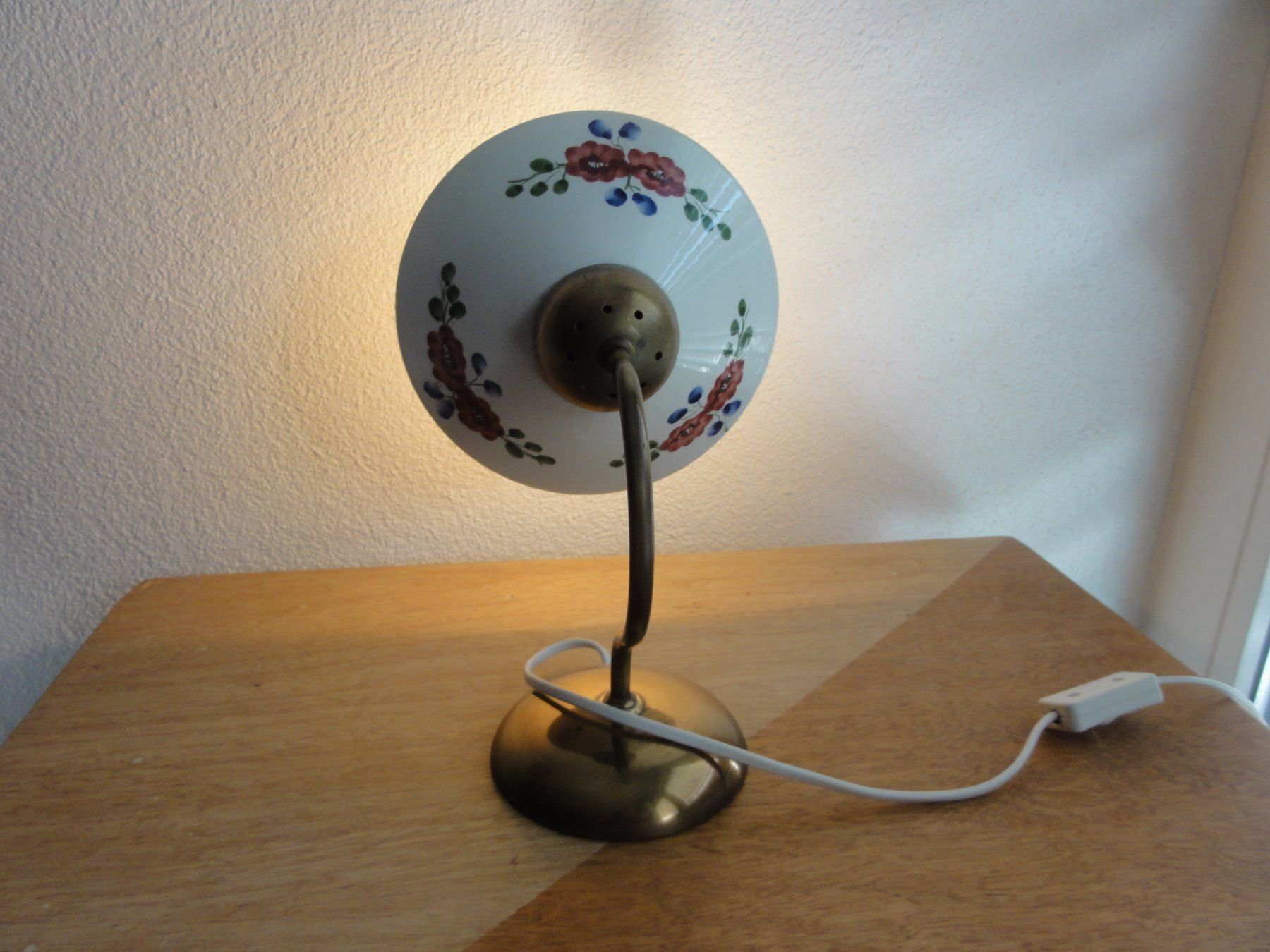 Lampen: blumiges Lämpli vintage – Gebraucht aus Steffisburg von Robinh.17