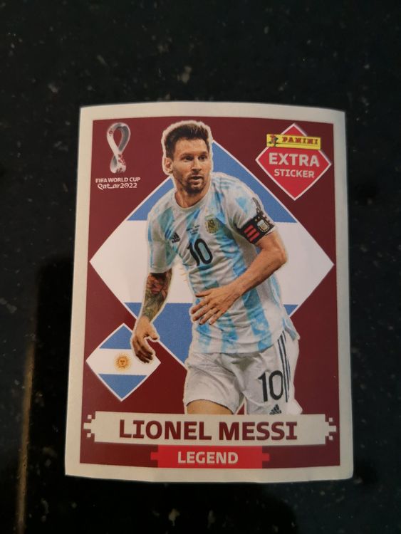 Panini Extra Sticker WM 2022 - Lionel Messi | Kaufen auf Ricardo