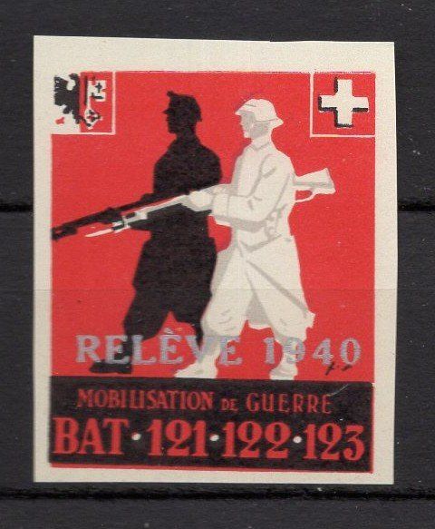Vignette autostradali: M117  /  BAT.121.122.123 1940 – Usato da Ste-Croix venduto da MONT-TAGNAC