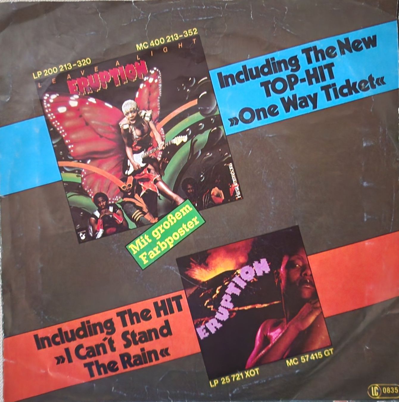 Dischi in vinile: Eruption Single  – One Way Ticket – Usato da Root venduto da atelier22 1