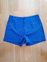 königsblau kurze hose mit steinen gr. L