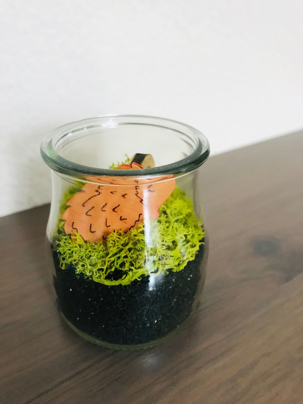 Tutte le decorazioni: dekoratives Sturzglas - Motiv: Wald & Igel – Nuovo e nell'imballaggio originale da Lausanne venduto da opi_92cn 3