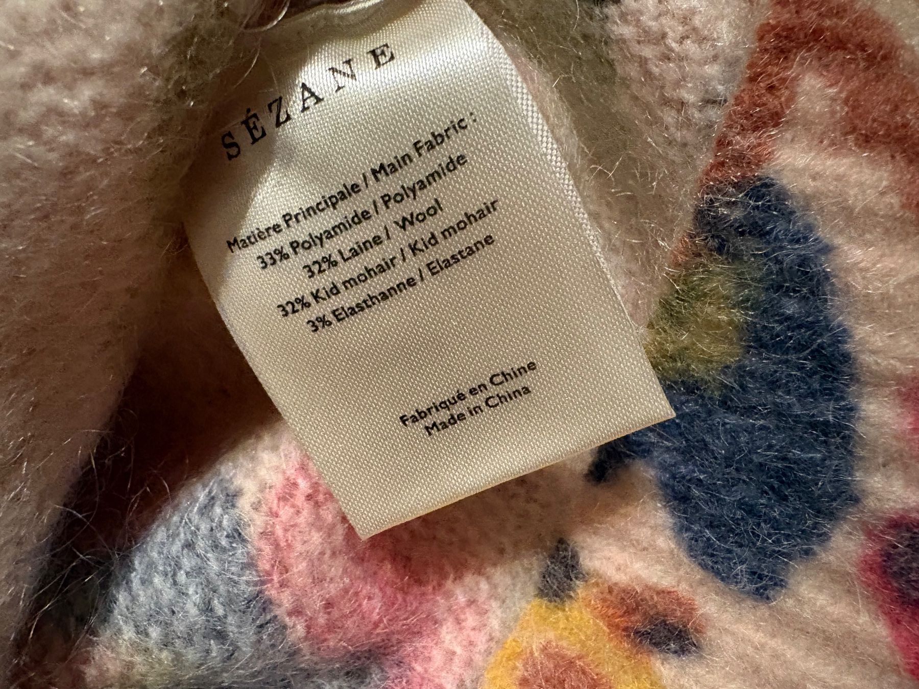 Sezane Pullover & Sweatshirts: Sézane Pullover pull Kid Mohair Wolle Gr.S – Gebraucht aus Genève von sunandwind 3