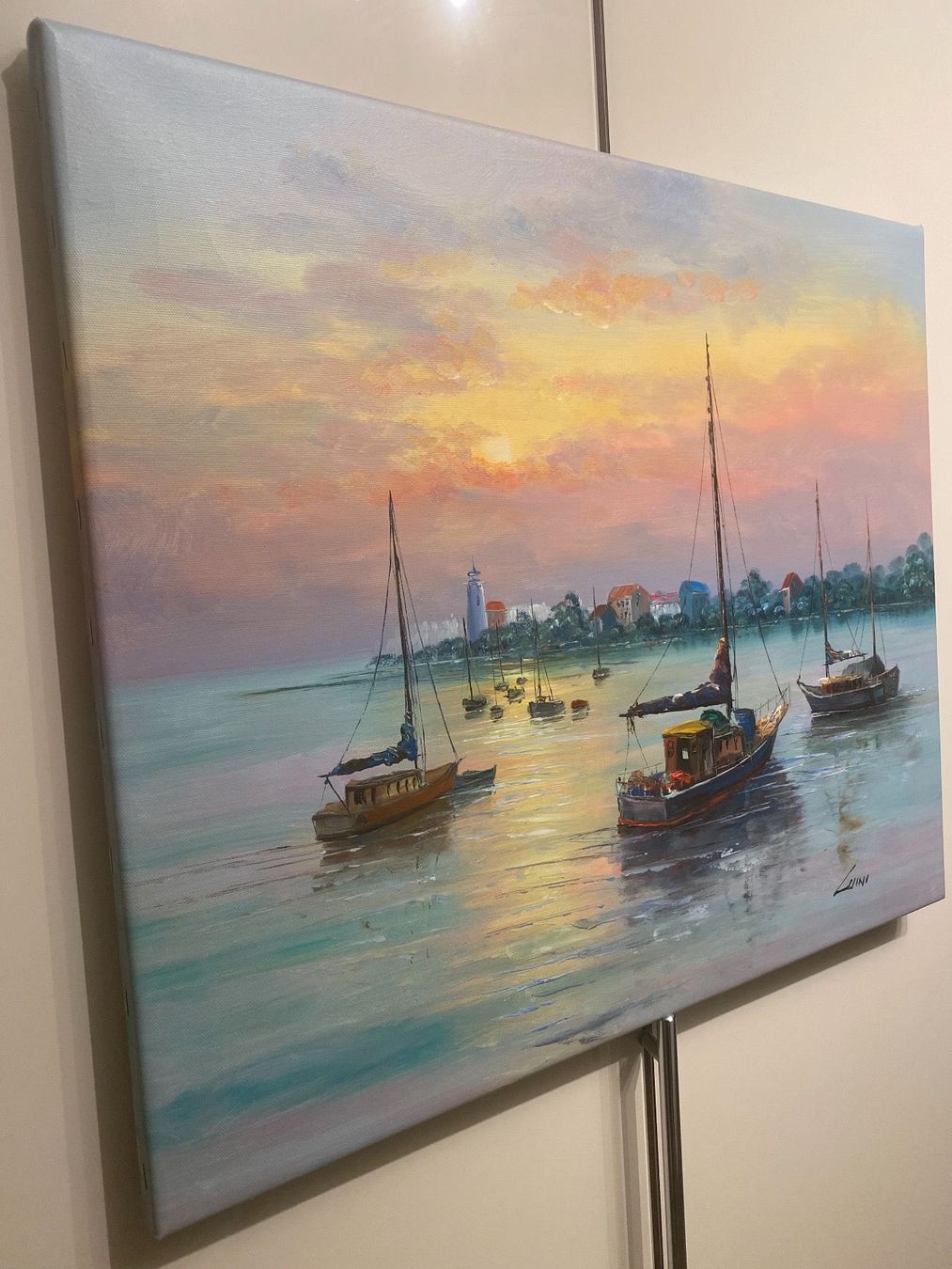 Dipinti: Ölgemälde von Luini 61x 51 cm – Usato da Zürich venduto da NYDDYN 2