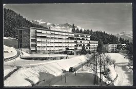 Montana, Hotel Bernois Bellevue en hiver