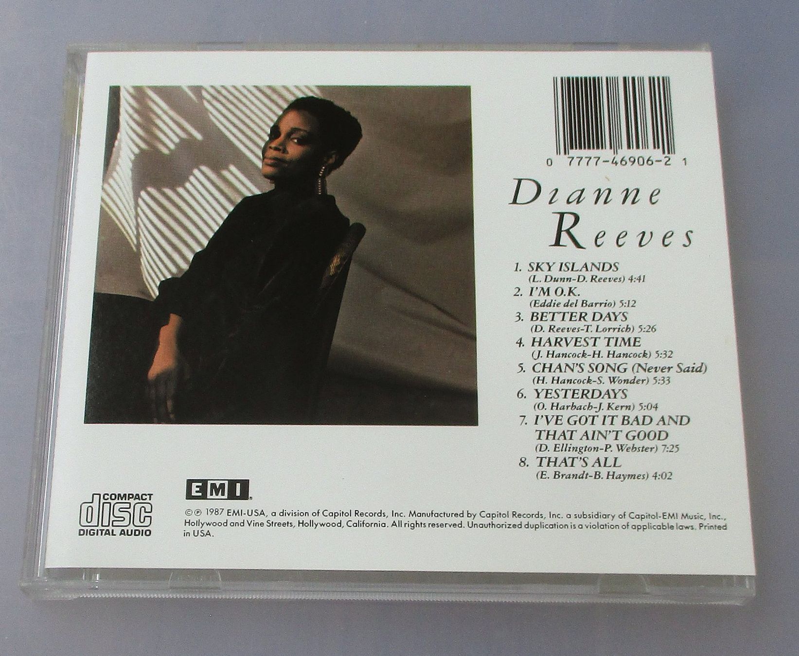 CD: DIANNE REEVES - Dianne Reeves – Usato da Wattwil venduto da Muriel11 1