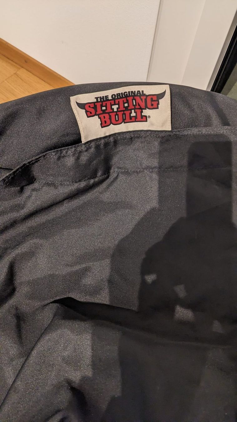 Sessel: Sitzsack "Sitting Bull" Bean Bag - schwarz – Gebraucht aus Lenzburg von  1