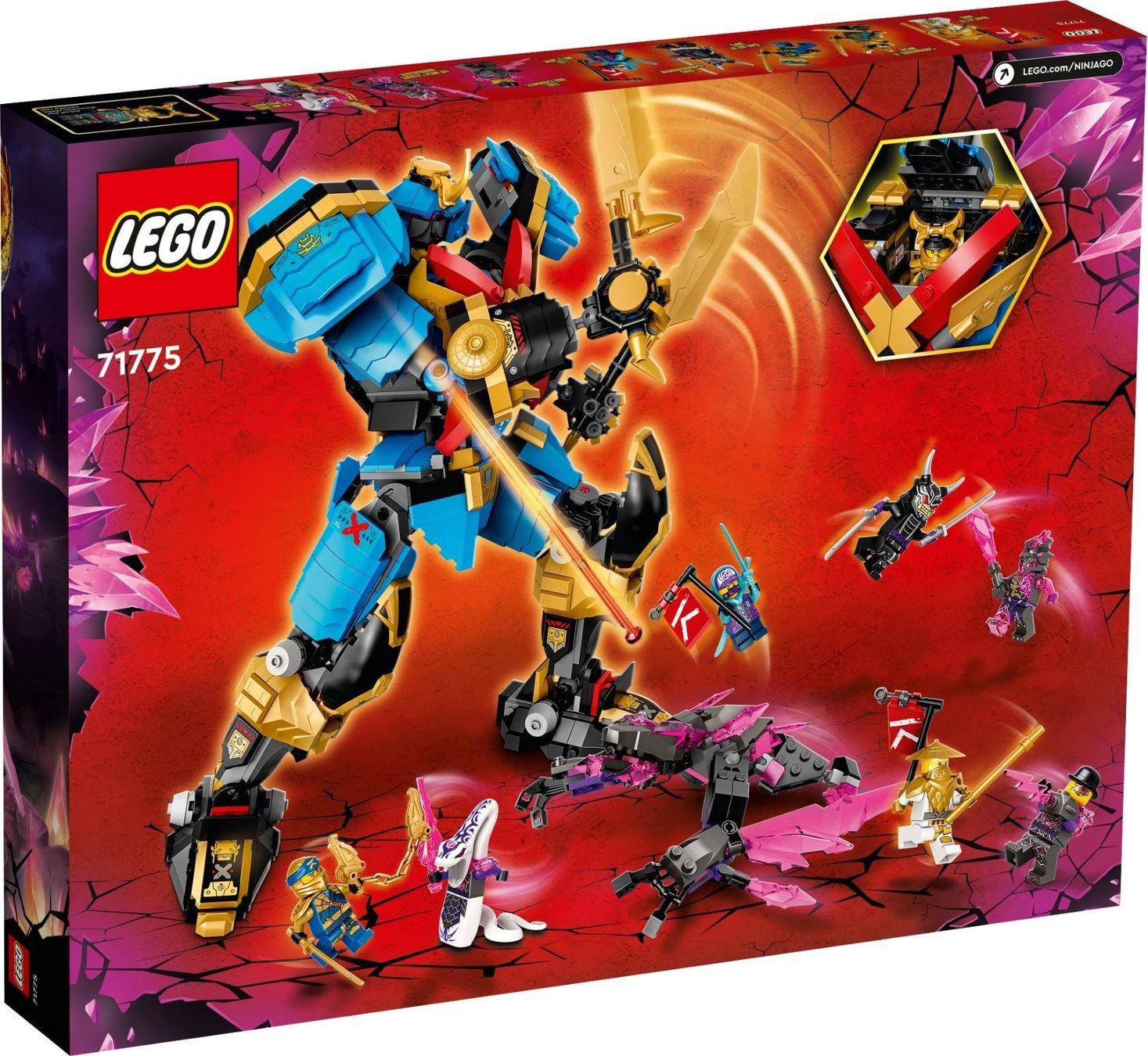 Lego Kit di costruzioni: Lego Ninjago 71775 Nyas Samurai-X-Mech – Nuovo e nell'imballaggio originale da Nidau venduto da goodone21 2