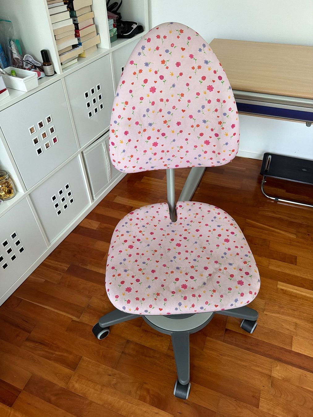 Sedie: Moll Kinder Bürostuhl Maximo Blumenmuster rosa – Usato da Uster venduto da Clasi1