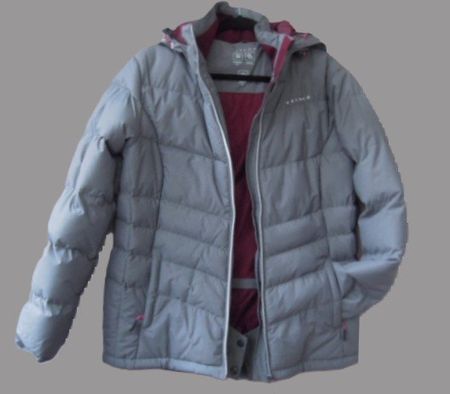 WIE NEU Gr. 40 EXTEND tolle Skijacke grau Futter drot sMasse