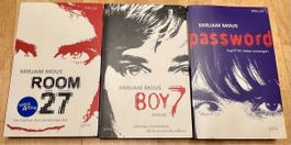 Mirjam Mous Thriller Room 27 / Boy 7 / Password Arena Verlag