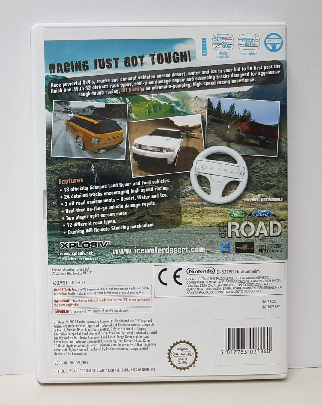 Nintendo Spiele: Off Road Racing 4 x 4 Trucks   Wii – Gebraucht aus Schüpfheim von Games_Spielkonsolen 2