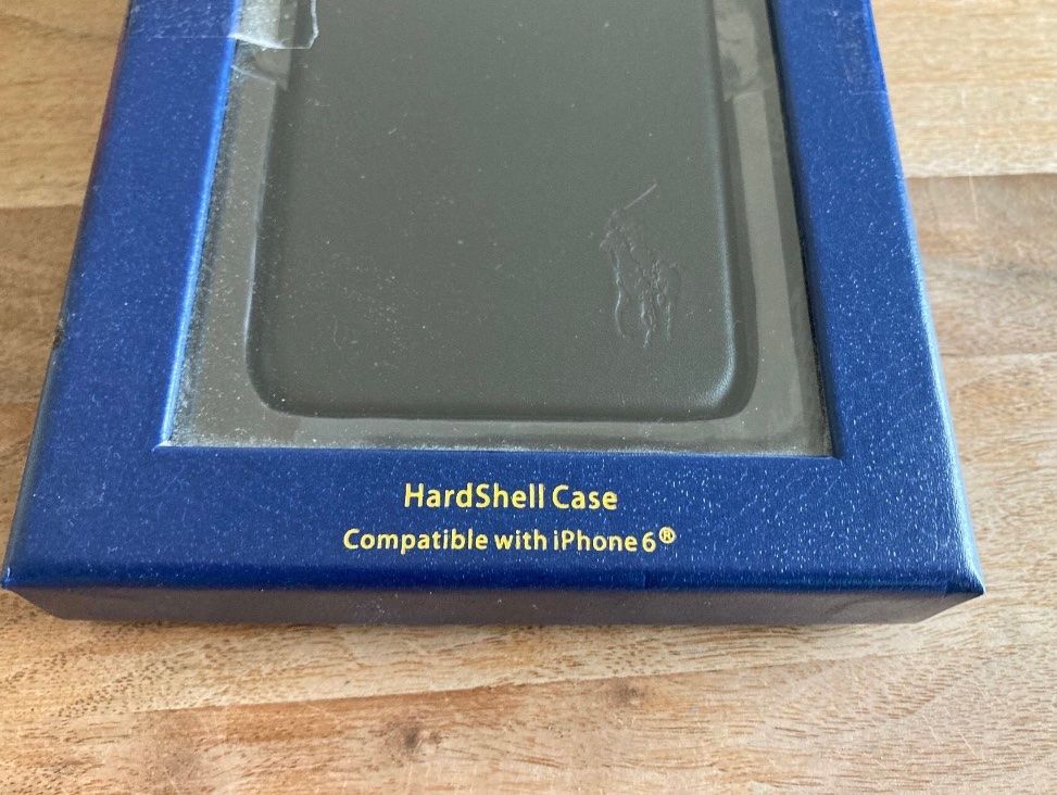 Cover & Protezioni schermo: Coque iPhone 6 Polo Ralph Lauren noire HardShell neuve – Nuovo e nell'imballaggio originale da St-Aubin FR venduto da Tiweety 1
