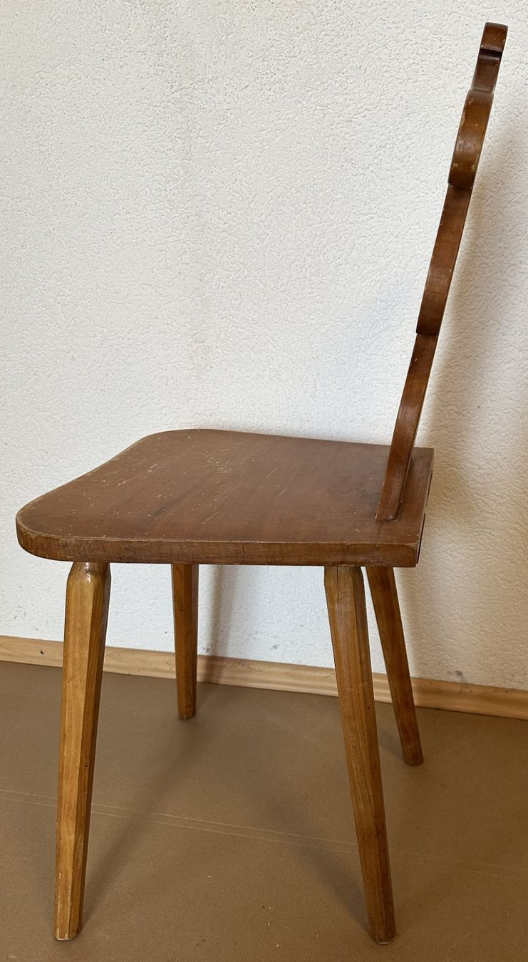 Sedie: Stuhl Handgeschnitzt 1938 – Usato da Leibstadt venduto da hjk_2025 1