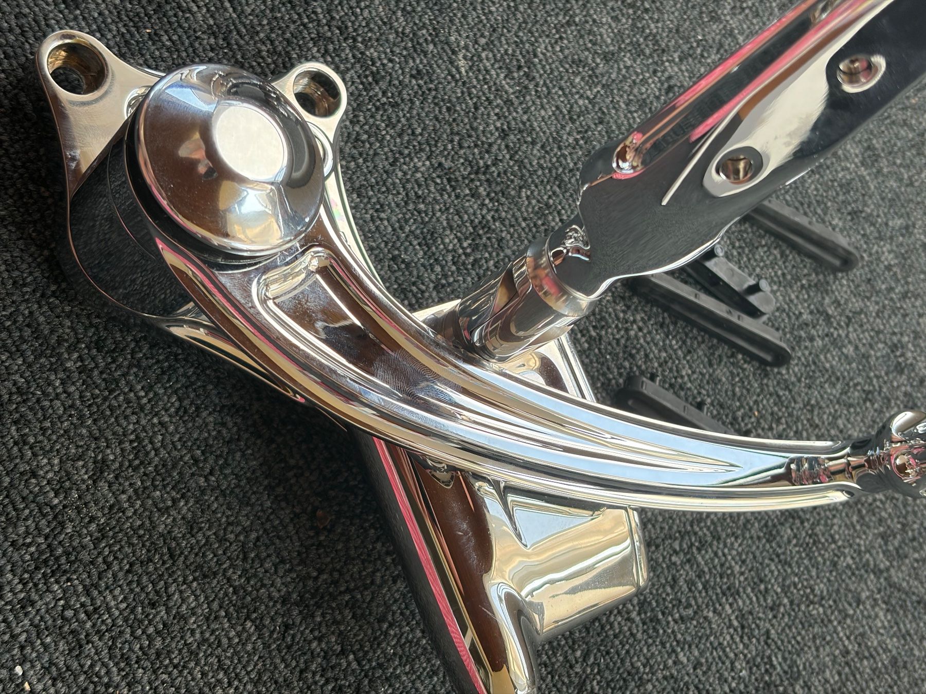 Harley-Davidson Tutti i ricambio per moto: Harley Fussrasten PM Performance Machine Chrom – Nuovo e nell'imballaggio originale da Rütihof venduto da elcheffe81 7