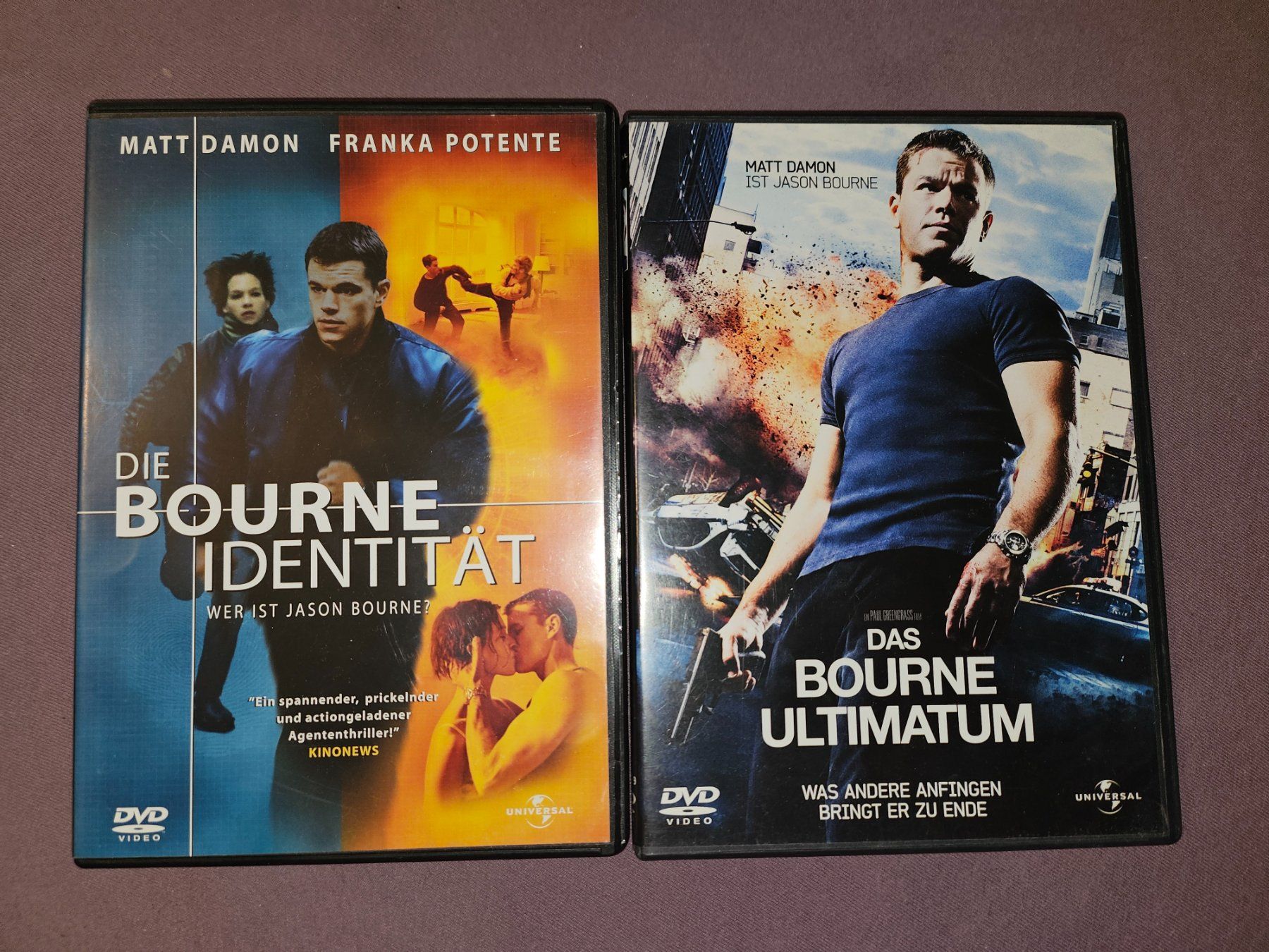 Alle DVDs: DVD Paket: Bourne – Gebraucht aus Thun von Shame