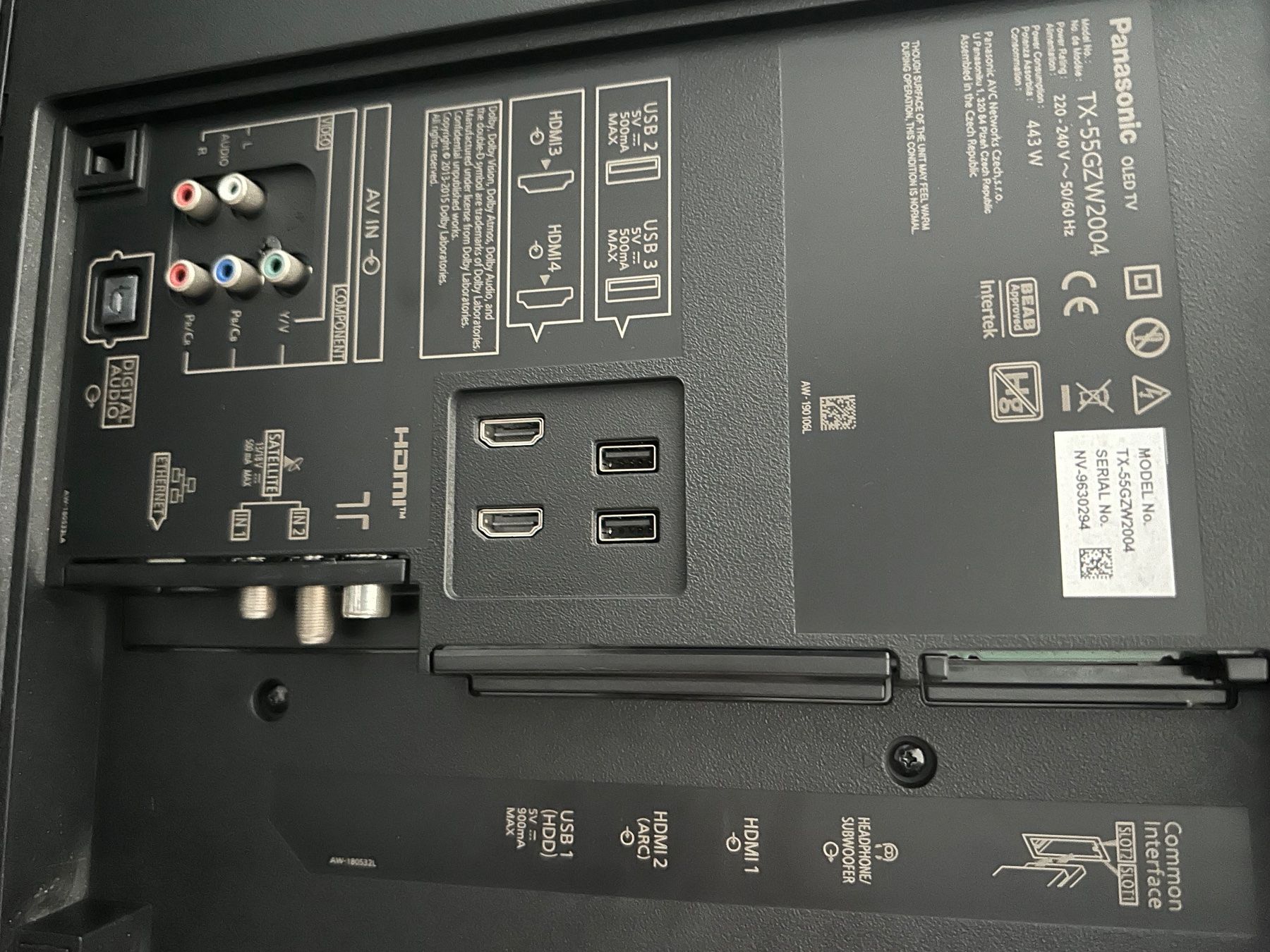 Panasonic Televisori: Télévision Panasonic OLED 55  TX-55GZW2004 – Usato da Attalens venduto da ewirz 1