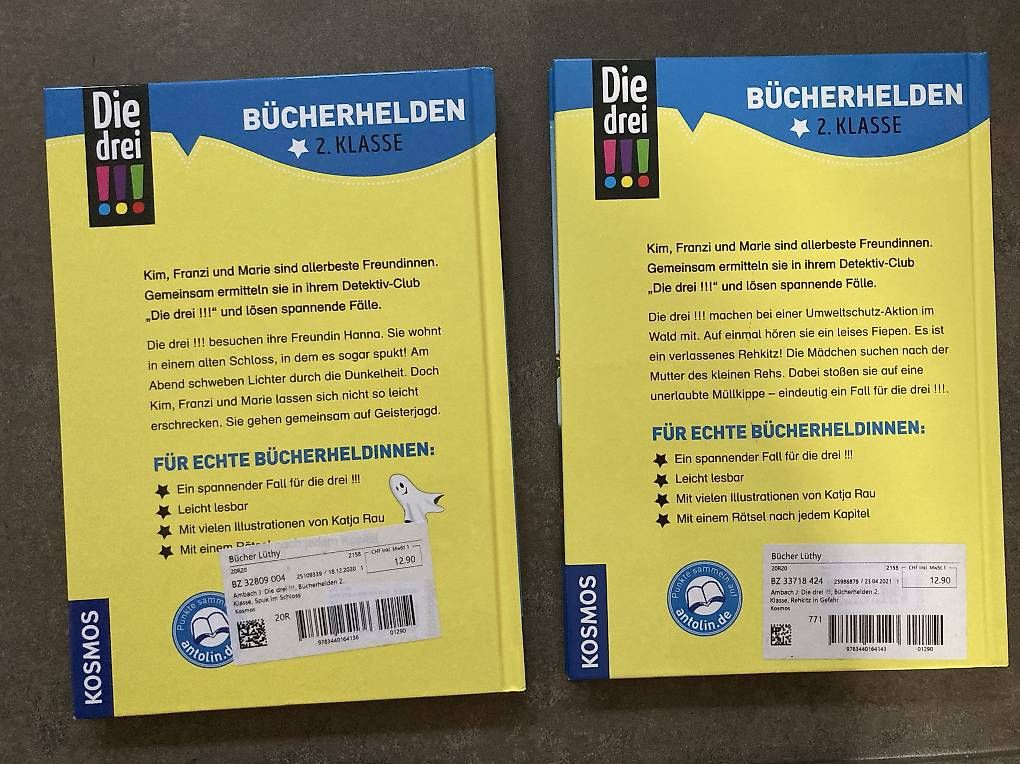 Bücher: Die drei !!! Vier Bände – Gebraucht aus Oekingen von Thecrow78 2
