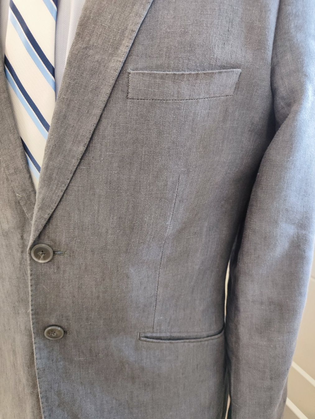 Giacche: 100% leinen Herren Blazer GR 50 – Usato da Langnau am Albis venduto da Judithsebi 4