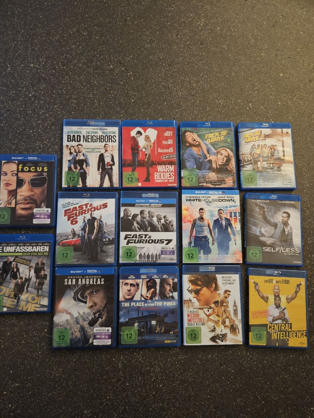 Tutti i DVDs: Blu-ray Filme Konvolut Action/Comedy – Usato da Anwil venduto da tamoos