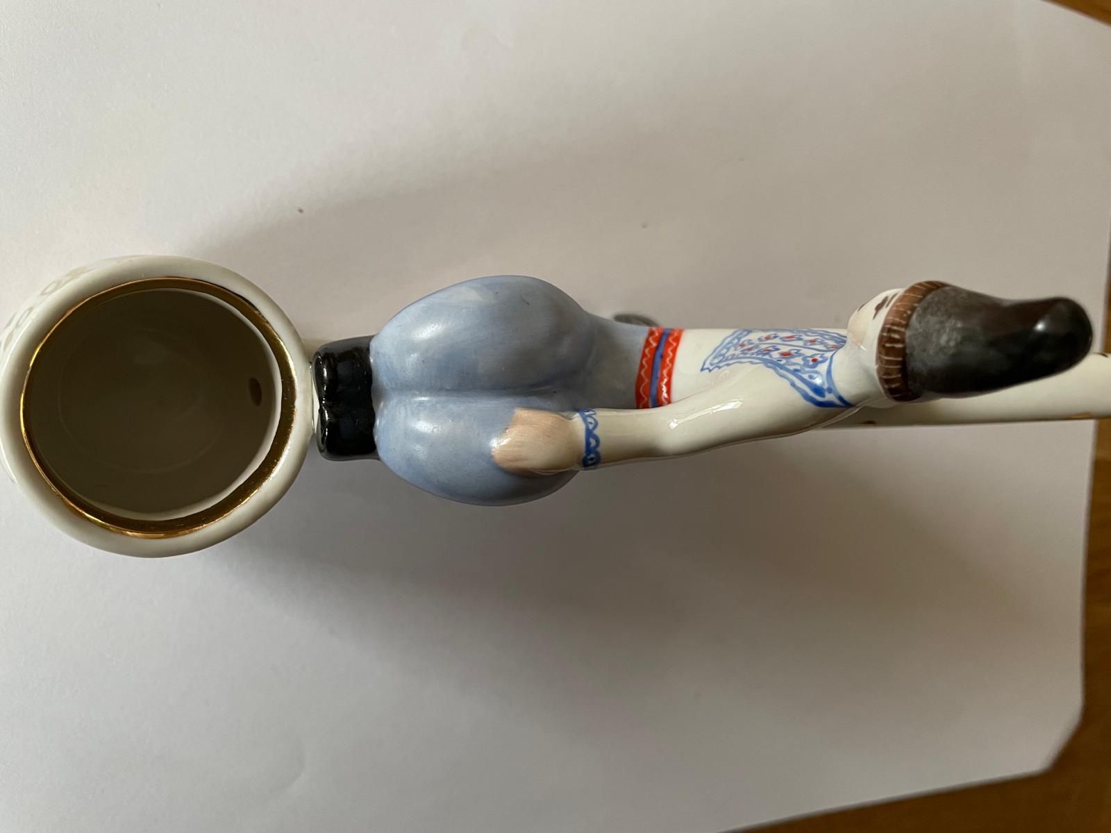 Pipe & Accessori: Porzellan Pfeife mit Figur – Usato da Schwerzenbach venduto da Tamama 5