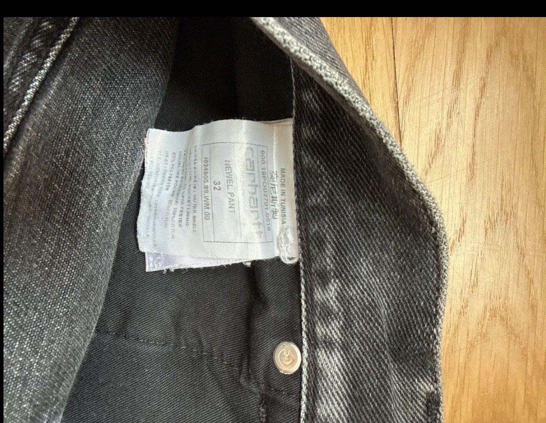 Carhartt Jeans: Carhartt Jeans, Grösse 32/32, Schwarz – Usato da Romanshorn venduto da Mito1981 2