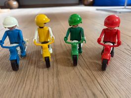 Playmobil Vintage 4 Motorräder