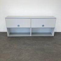 Denz D3 Sideboard 2-OH Hellgrau - 2000mm - ohne Schloss