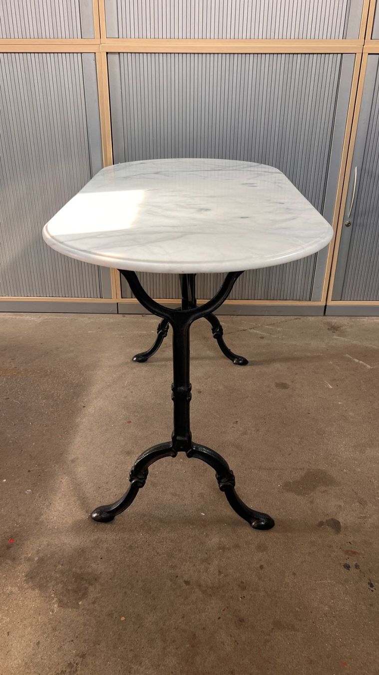 Tische: Edler Marmortisch, Bistrotisch, Gartentisch, Vintage Tisch – Gebraucht aus Zeiningen von osm61 2