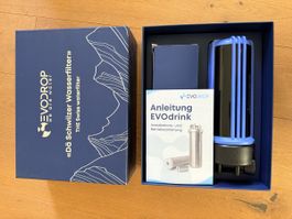 EVODROP Wasserfilter Swiss made NEU