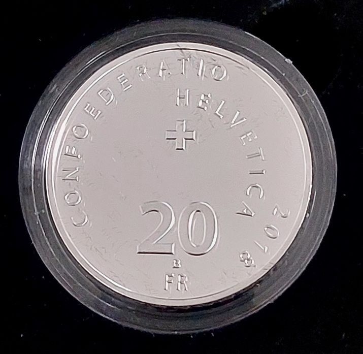 Tutti le monete: 20 Franken 2018 Silber pp Klausenpass Box – Nuovo (secondo la descrizione) da Arch venduto da moneyswiss 2