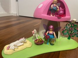 Playmobil Fee Traumhaus mit Einhorn und Zubehoer